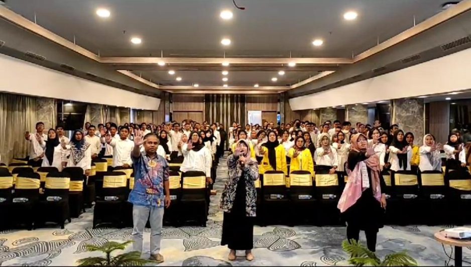 Satgas PPKS Gelar Sosialisasi Pencegahan dan Penanganan Kekerasan Seksual pada kegiatan Orientasi Studi Mahasiswa Baru (OSMB) di UT Banjarmasin